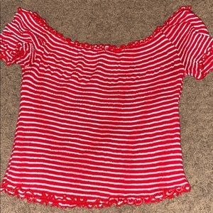 off the shoulder top